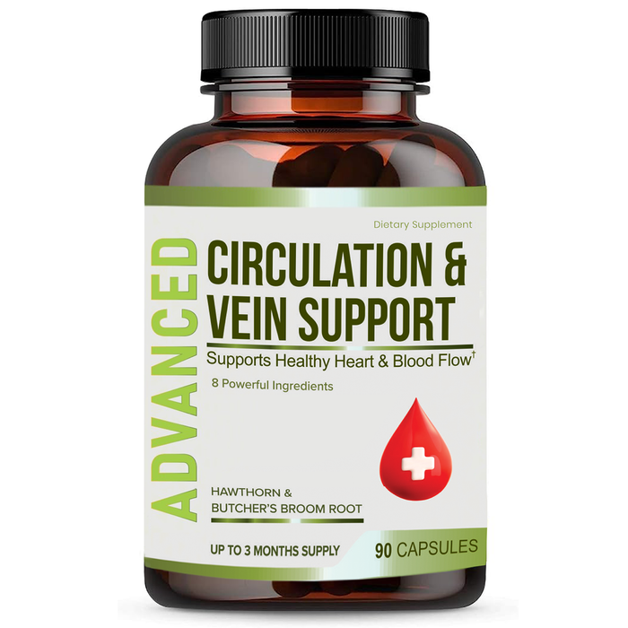 Best Blood Circulation Supplements and Vein Support-Blood Flow, Leg Circulation.