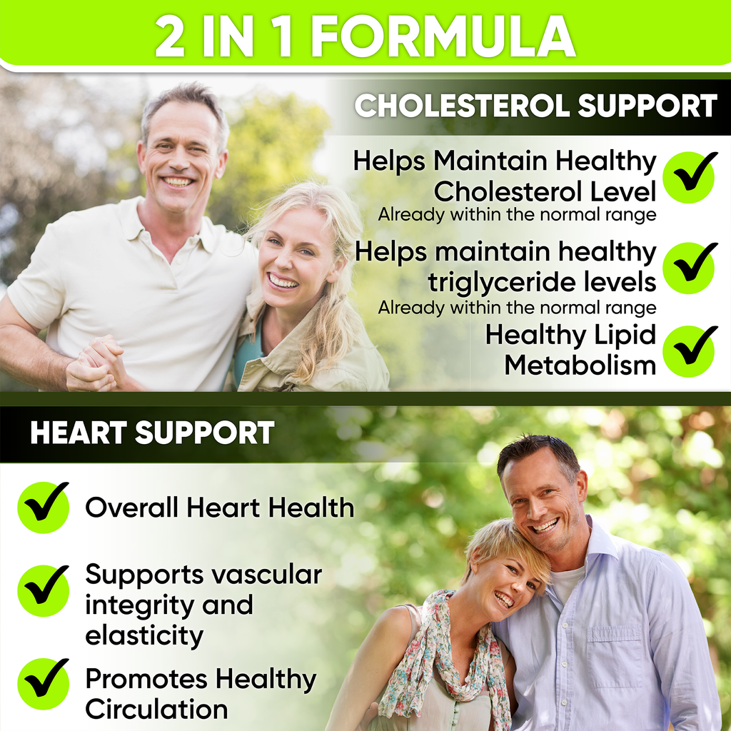 Heart Health Cholesterol Support Supplements