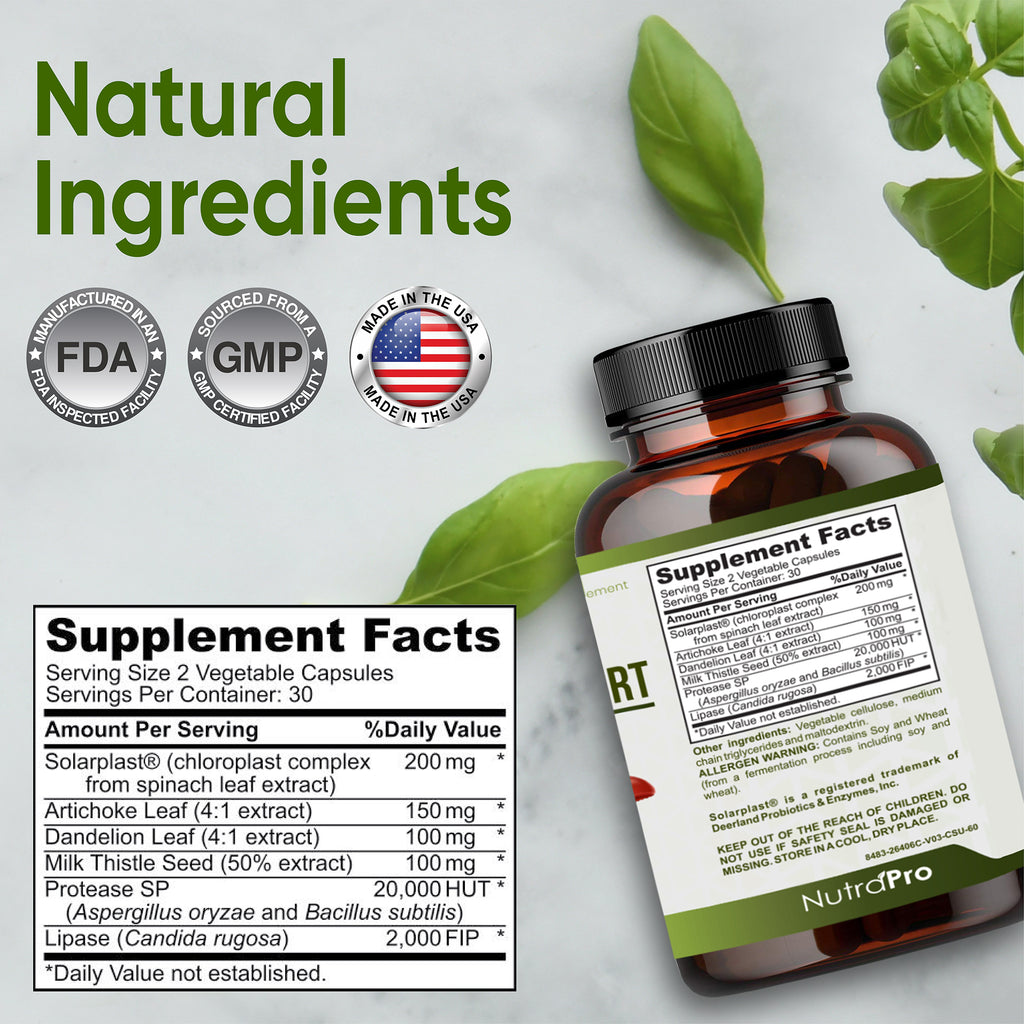 Liver Health Formula and Gallbladder Support-Liver Cleanse Detox & Repair.