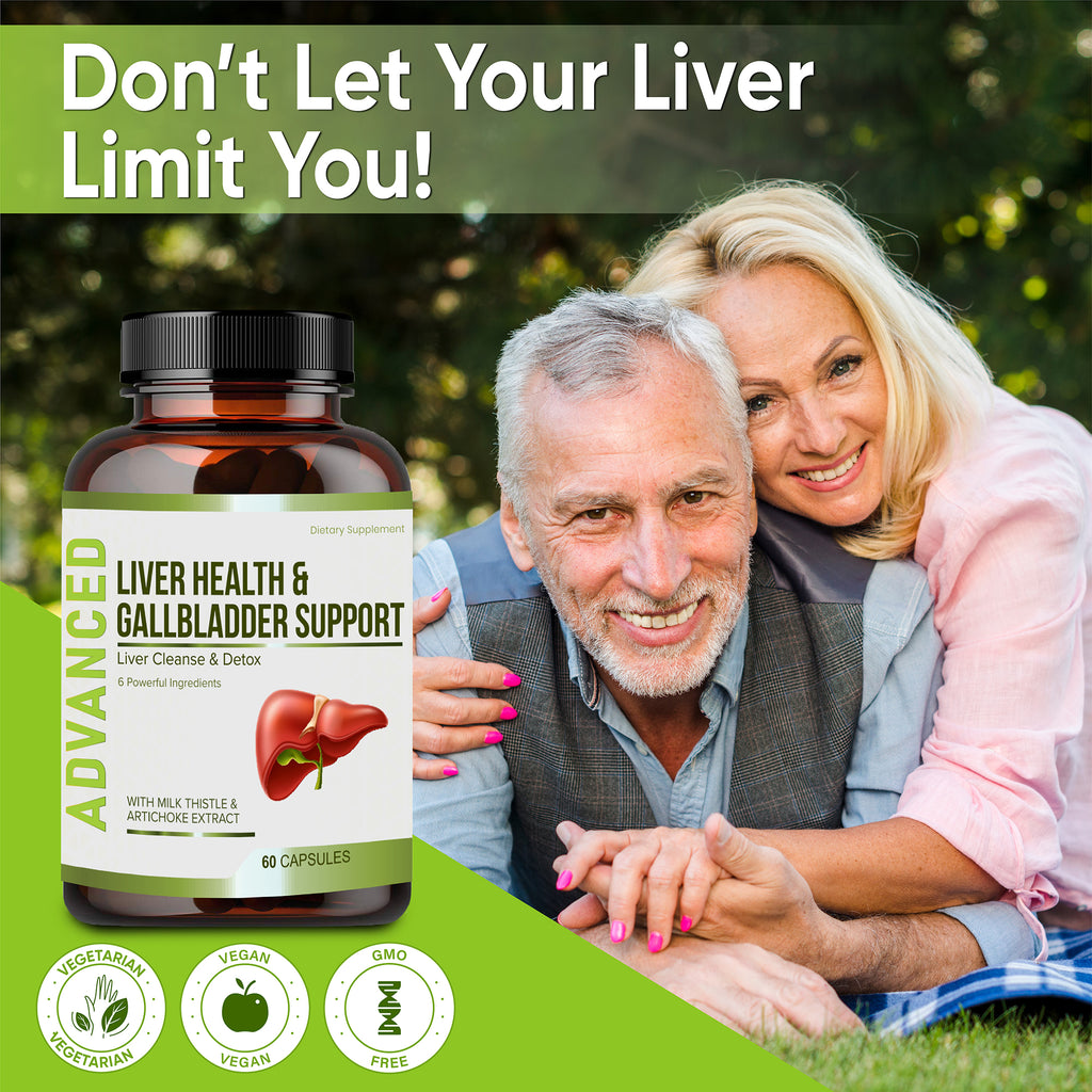 Liver Health Formula and Gallbladder Support-Liver Cleanse Detox & Repair.
