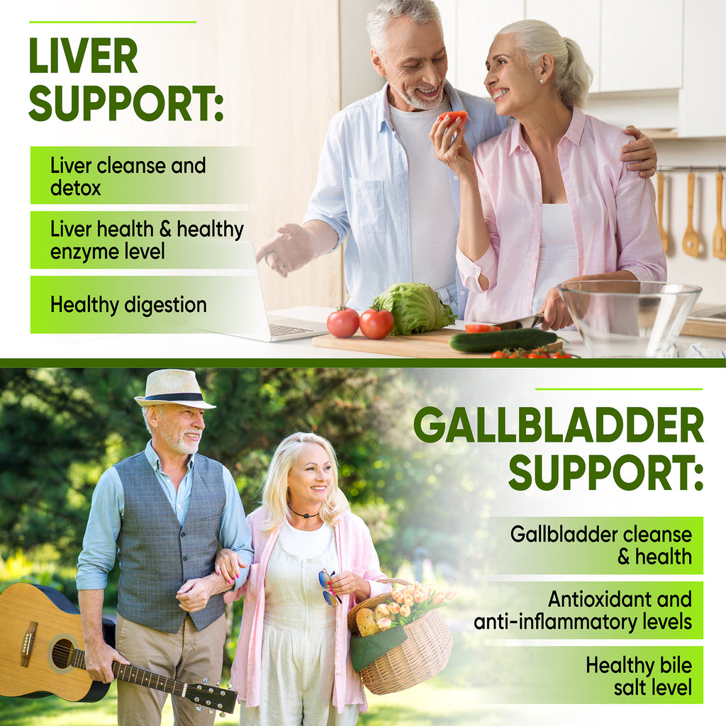 Liver Health Formula and Gallbladder Support-Liver Cleanse Detox & Repair.