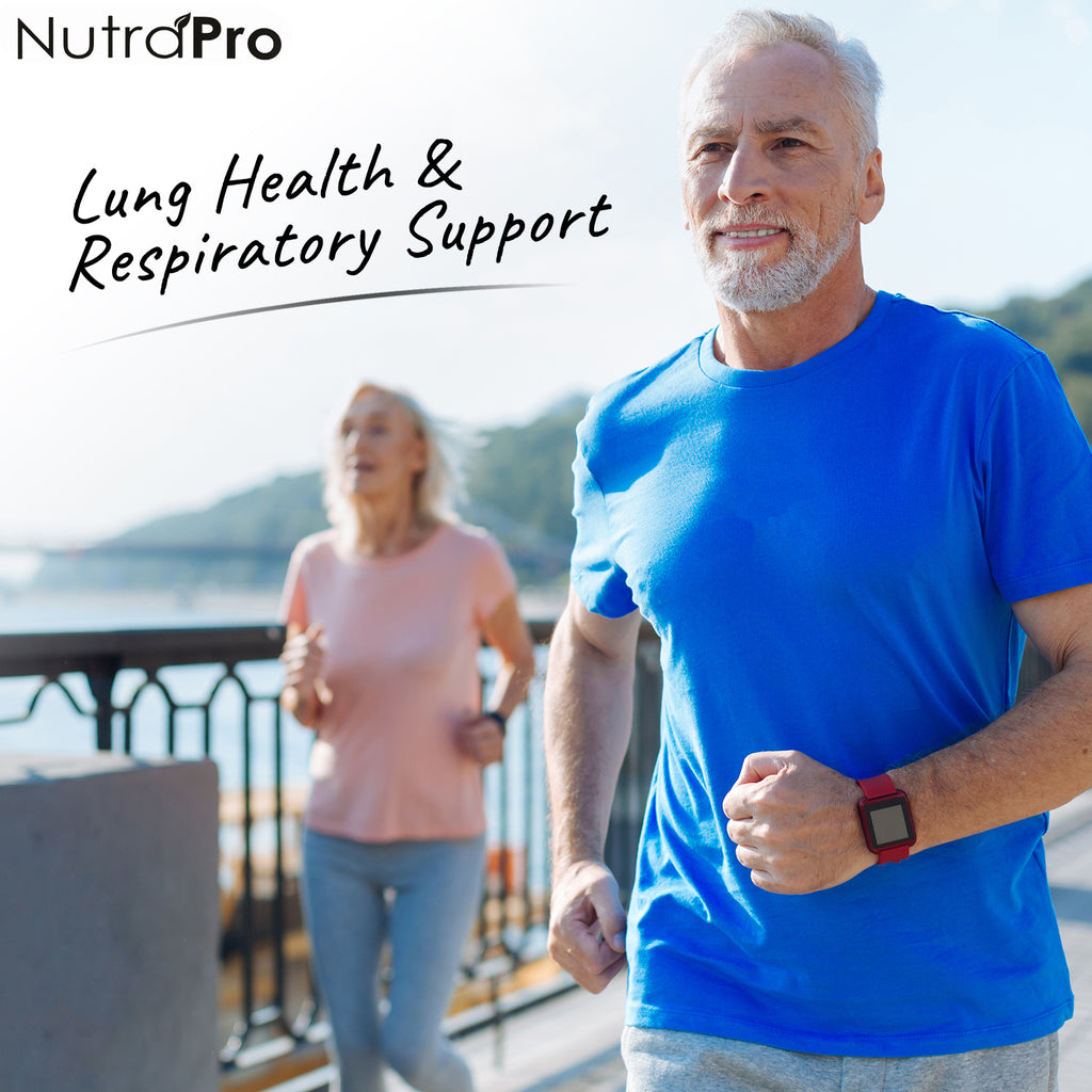 Lung Health & Detox. Supports Respiratory Health. 60 Capsule - Made in GMP Certified Facility.