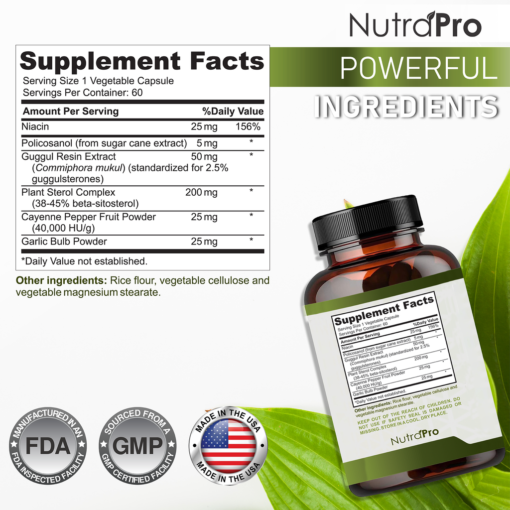 Heart Health Cholesterol Support Supplements