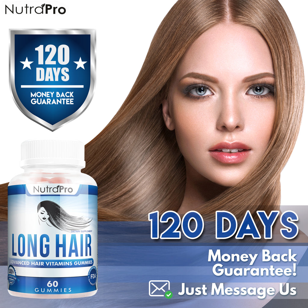 LONG HAIR GUMMIES - Hair Gummies Supplement to Support Fast Hair Growth.