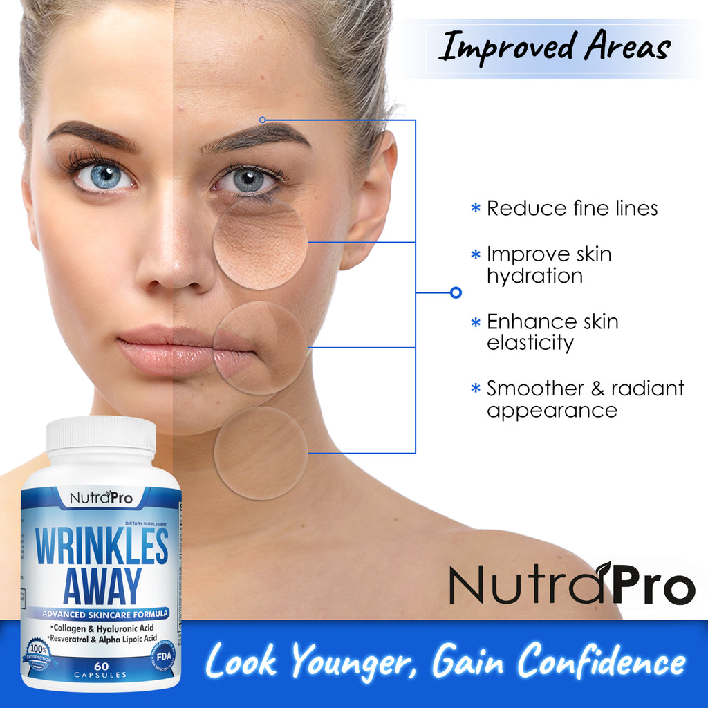 Skin Vitamins To Reduce Wrinkles and Fine Lines.